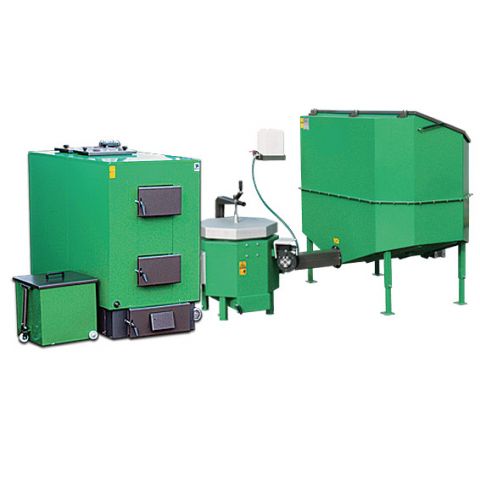 Automatic Biomass Burning Sets with Ceramic Burners